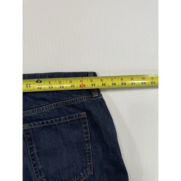Banana Republic High Rise Straight Jeans Women’s 31/12 Tall Washwell 100% Cotton - Picture 7 of 10